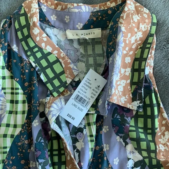 PacSun Floral Patterned Dress - Picture 2 of 3